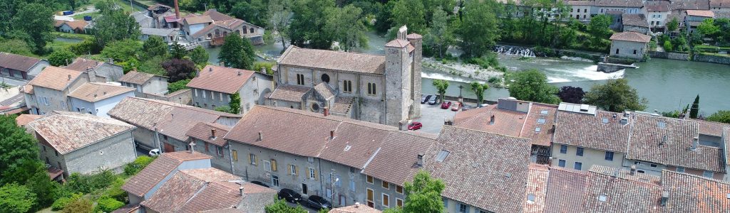 vue aerienne st martory